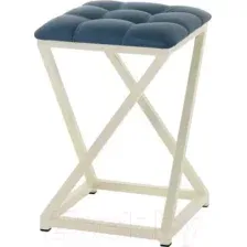 Табурет AMC Comfort 8К3.13 (кожзам атлантик/слоновая кость)