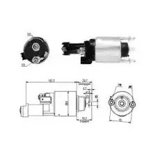 втягивающее реле стартера! 12v D45 Honda Accord 2.0i 08/Civic 1.8 06 46315 MEAT & DORIA
