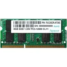 Оперативная память Apacer 8GB DDR3 SO-DIMM PC3-12800 (DV.08G2K.KAM)