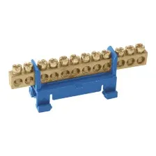 Шина нулевая TDM SQ0801-0013 с DIN-изолятором