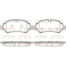 Тормозные колодки дисковые задняя ось REMSA 1605.00