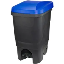 Мусорное ведро Idea М2398 60 л (синий)