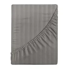 Простыня "Verossa" Stripe На Резинке 160/200/30 борт 30 Gray 784499