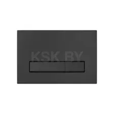 Кнопка для инсталляции BERGES ATOM Line SoftTouch (черная) 049227