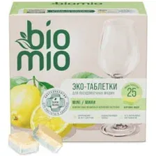 Таблетки для посудомоечной машины BioMio Бергамот и Юдзу 10г/25шт