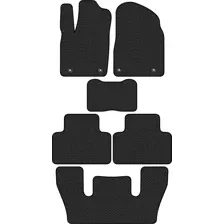 Комплект ковриков для авто Alicosta Dodge DURANGO III (suv / 3) 2011 - Н.В. +3 ряд (черный, ромб)