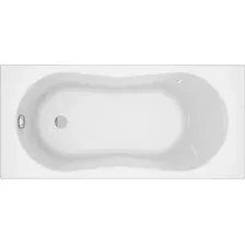 Ванна Cersanit Nike 150x70 с сифоном Prime 64287 (без ножек, сифон черный)