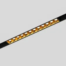 Трековый светильник Elektrostandard Artas 85103/01 (черный/золото)