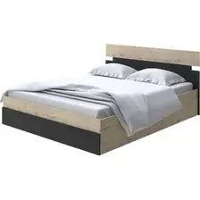 Кровать PROxSON Milton с ПМ 160x190 (бунратти/черный)