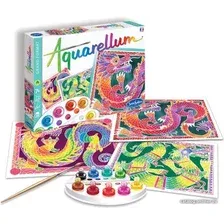Набор для рисования SentoSphere Aquarellum Драконы 6130