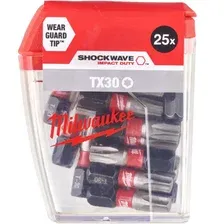 Бита Milwaukee Shockwave, 4932430886, 25 шт