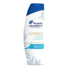 Шампунь Head & Shoulders Supreme Detox + Объём  300мл