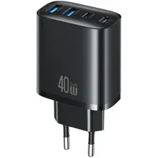 Сетевое зарядное Usams CC330 T70 40W (черный)
