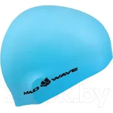 Шапочка для плавания Mad Wave Light BIG (голубой)