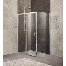 Душевой уголок BelBagno UNIQUE-AH-1-110/125-100-C-Cr (прозрачное стекло)