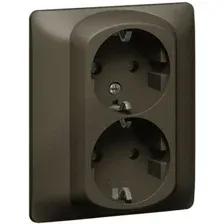Розетка Legrand Galea Life 771230 (темная бронза)