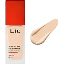 Тональный крем Lic Soft Velvet Foundation тон 02R (32мл)