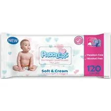 Влажные салфетки Paddlers Soft and Cream (120 шт)