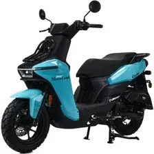Скутер Motoland Cricket 150 (синий)
