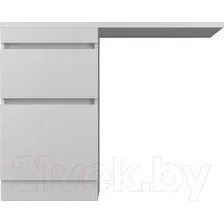 Style Line Тумба под умывальник Оптима 50 2 ящика Plus (напольная)