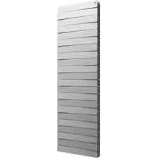 Биметаллический радиатор Royal Thermo Pianoforte Tower 500 Silver Satin (18 секций)