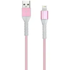 Кабель SmartBuy iK-512FLbox (розовый)