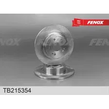 Тормозной диск FENOX TB215354 задняя ось