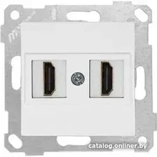 Розетка HDMI Mutlusan Rita 2200-458-0101 (белый)