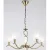 Подвесная люстра Ambrella light LH57091/5 BS/FR (латунь/белый матовый)