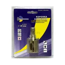 Коронка алмазная d 28 мм по керамике и кафелю TRIO-DIAMOND (400028)