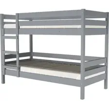 Двухъярусная кровать Bravo Мебель Джуниор 90x200 (антрацит)