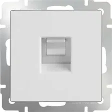 Розетка телефонная RJ-11 белый Werkel