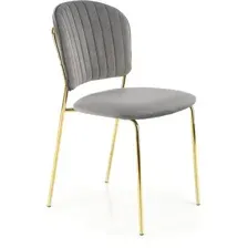 Стул Halmar K499 (серый/золотистый)