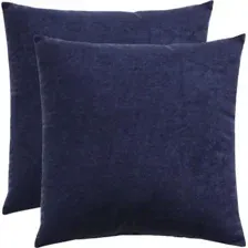 Декоративная подушка Matex Velours 50-056 (темно-синий, 2шт)