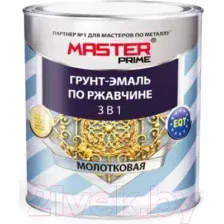 Грунт-эмаль Master Prime Молотковая 3 в 1 (2л, вишневый)