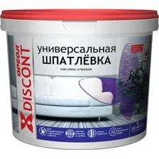Шпатлевка Ореол Discont Универсальная масляно-клеевая 8 кг
