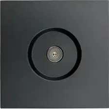 Розетка Lezard Zima 704-4288-129 (черный бархат)
