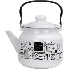 Чайник без свистка Эмаль 01-2711/4М (kitchen)