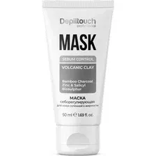 Маска для лица кремовая Depiltouch Professional Себорегулирующая для кожи склонной к жирности (50мл)