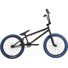 Велосипед STARK Madness BMX 4 2025 (серо-фиолетовый/черный/темно-синий)