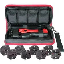 Инструмент обжимной КВТ CTK+8 / 83347 (с набором матриц)
