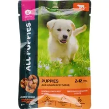 Корм для щенков  All Puppies тефтельки с говядиной в соусе, 28х85 г