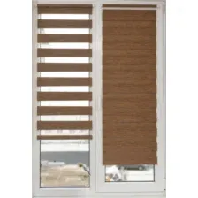 Рулонная штора АС МАРТ Вудэн 72x160 (кофейный)