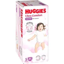 Трусики-подгузники Huggies Ultra Comfort Girl Box 5 (84 шт)