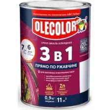 Грунт-эмаль Olecolor По ржавчине (900г, шоколадный)