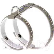 Шлея Ferplast Lux P (L, бело-серый)