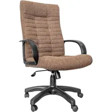офисное компьютерное кресло Kingstyle КР-11 (ткань), K01 коричневый