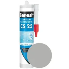 Герметик санитарный силикон CERESIT CS 25 манхеттен 280мл