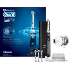 Электрическая зубная щетка Oral-B Genius 9100S D701.545.6XC (черный)