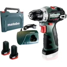 Дрель-шуруповерт Metabo PowerMaxx BS BL 601721500 (с 2-мя АКБ, кейс)